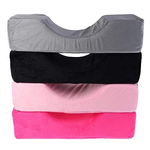 **MXC Lash Pillow - Memory Foam Neck Support & Eyelash Extension Pillow with Pocket for Salon & Home Use - Soft Grafting Comfort (Black)**    **Use Cases:** Perfect for professional lash artists, at-home eyelash extensions, makeup application, and salon treatments.