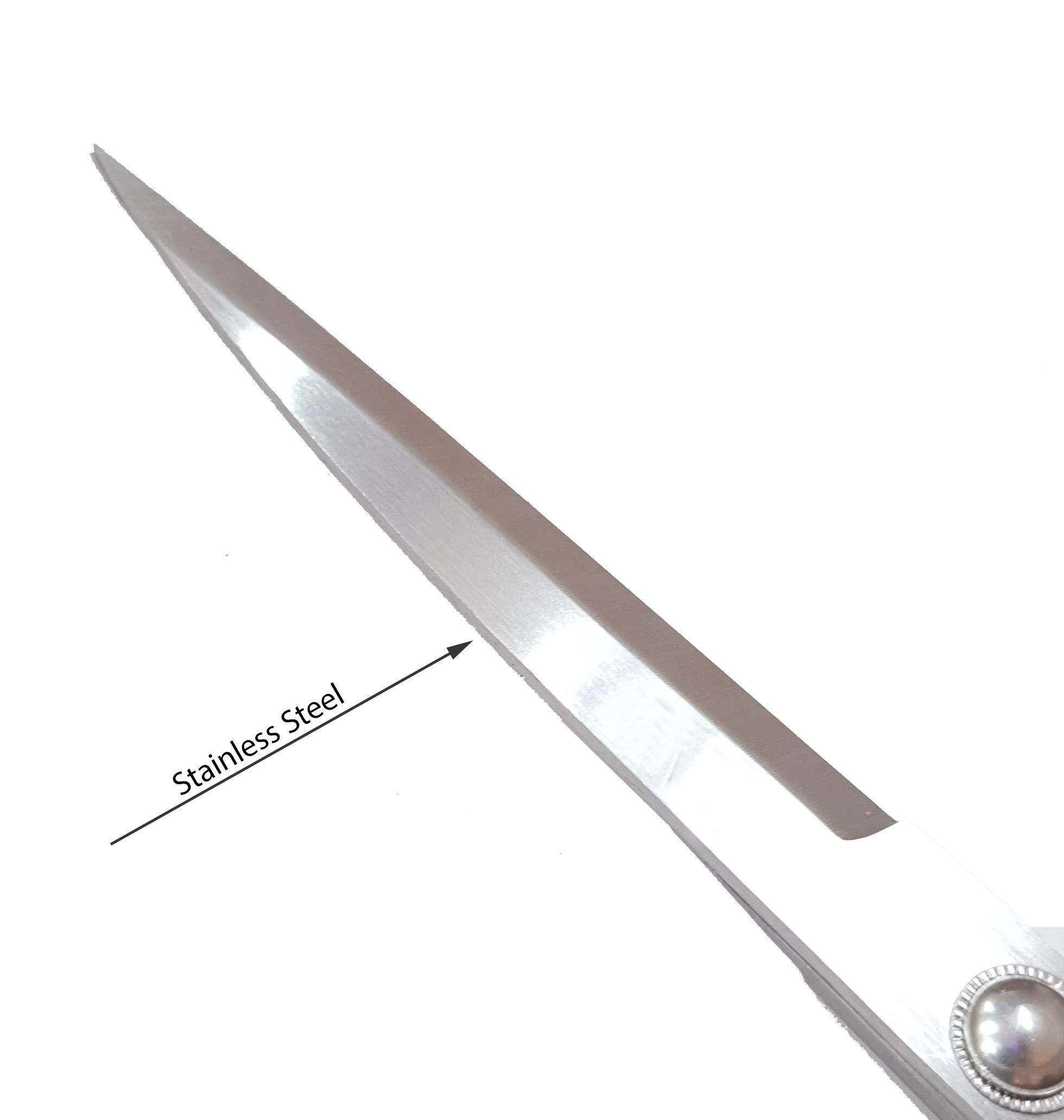 10-Inch Stainless Steel Multipurpose Cutting Scissors with Safety Cap - Premium Kitchen Shears for Cooking, Crafting & Gardening | Foreign Holics