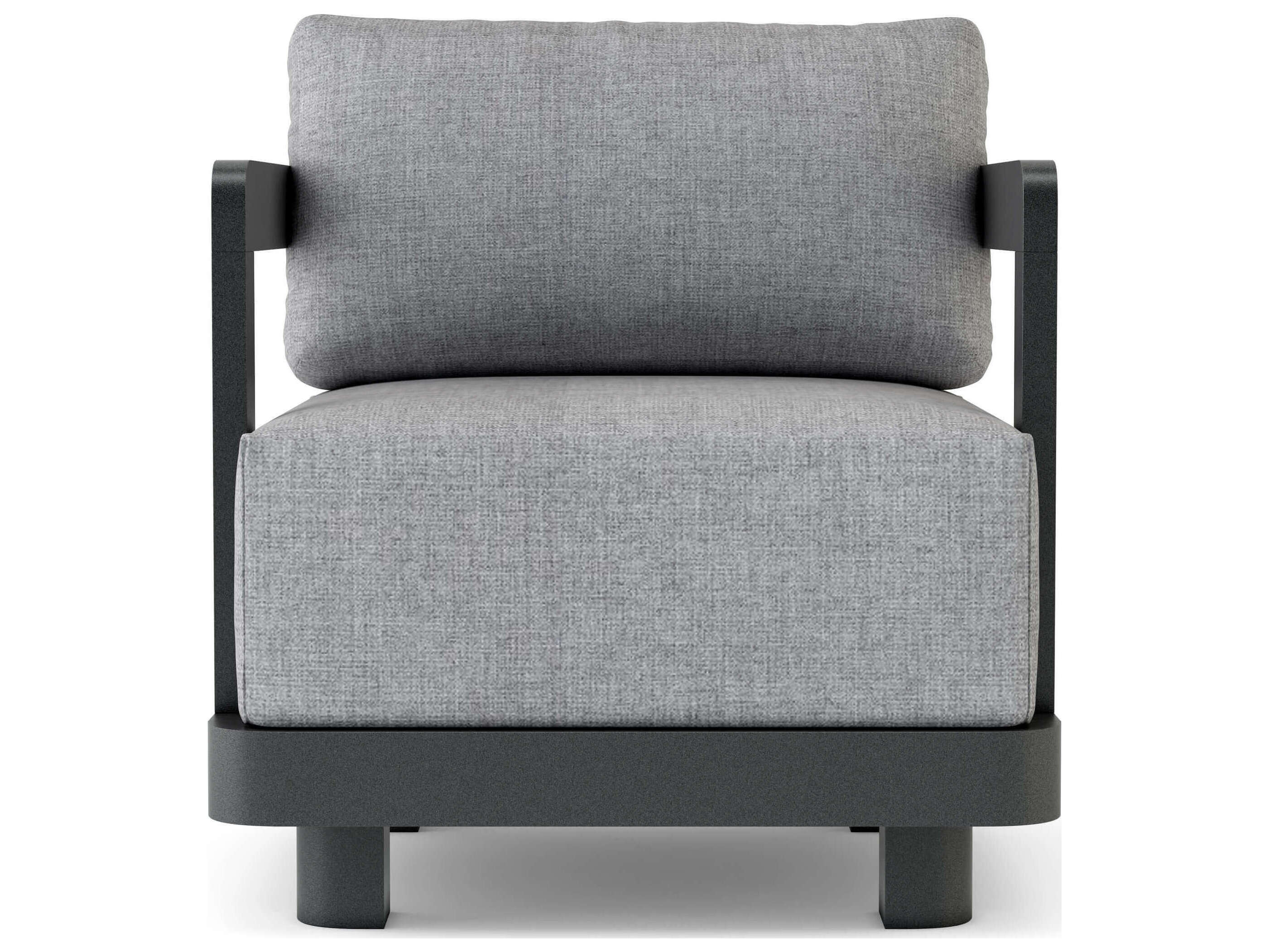 Anderson Teak Granada Deep Seating Aluminum Armchair DS 901 AL - Outdoor Patio Furniture for Garden, Poolside & Backyard Relaxation