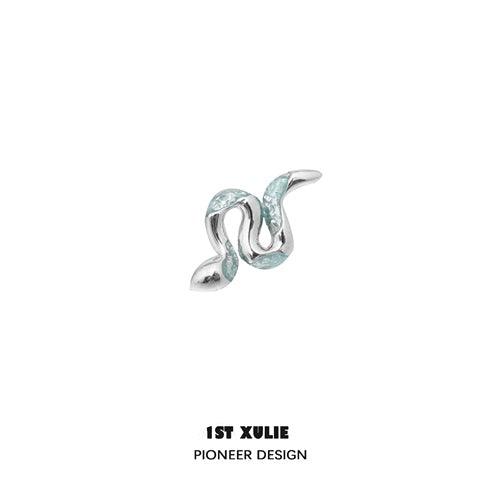 Ice Blue Earring Single