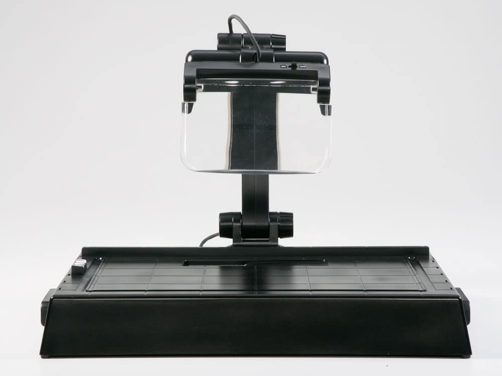 Tamiya 74064 Professional Model Workstation with Magnifying Lens - Perfect for Hobbyists, Miniature Painting & Detailed Model Building