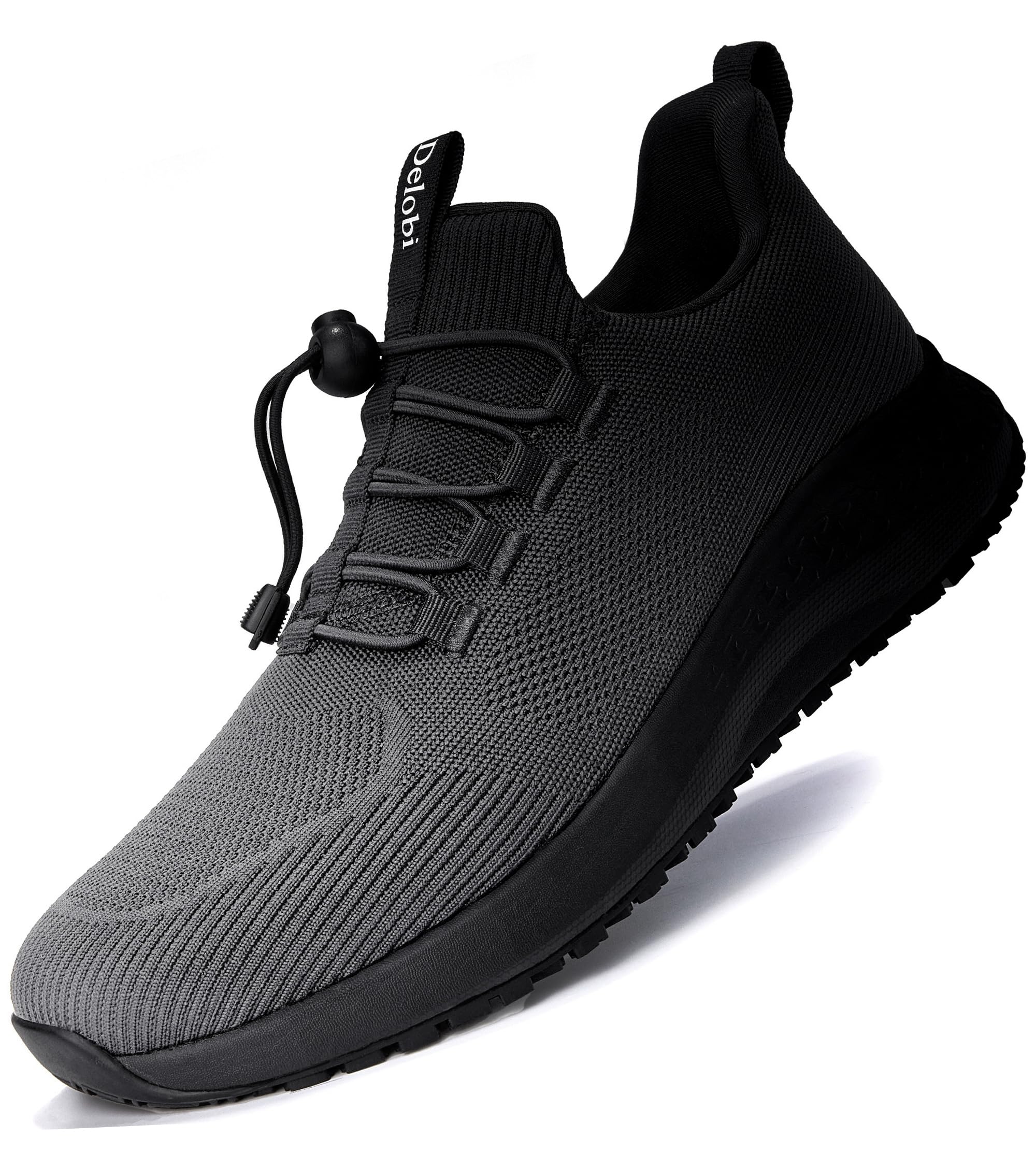 AEHAO Non-Slip Men's Work Shoes - Waterproof Slip-Resistant Sneakers for Restaurant & Kitchen Staff - Breathable Lightweight Shoes for Food Service Professionals - Ideal for Chefs, Waiters & Hospitality Workers