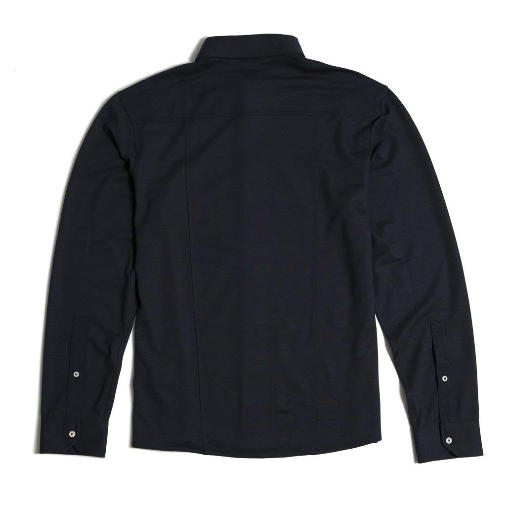 Western Rise Limitless Merino Wool Men's Performance Button-Down Shirt - Breathable, Odor-Resistant Travel & Business Casual Shirt for Outdoor Adventures & Office Wear