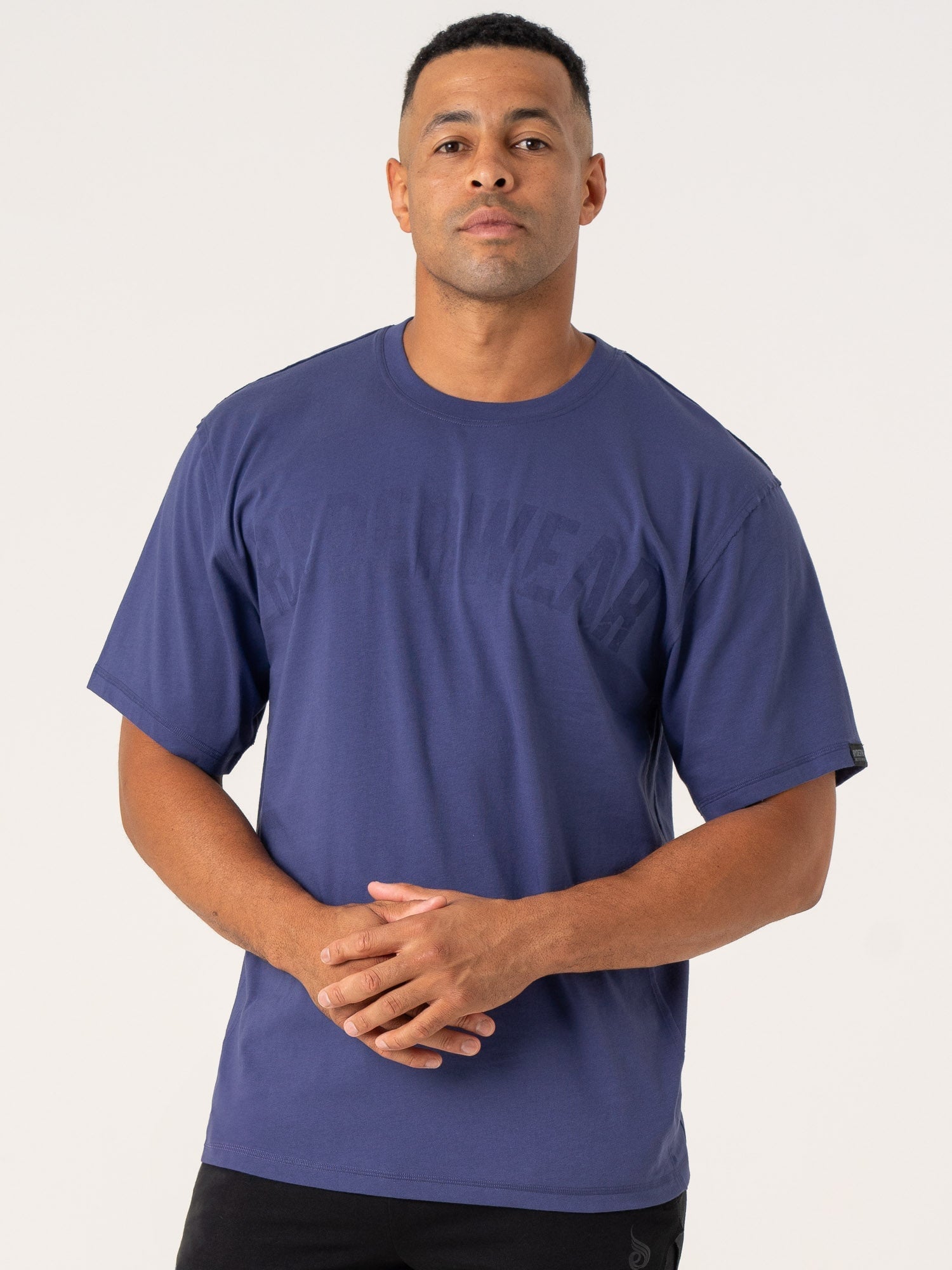 Force Oversized T-Shirt in Indigo - Comfortable & Stylish Loose Fit for Men & Women - Perfect for Casual Wear, Street Style & Loungewear