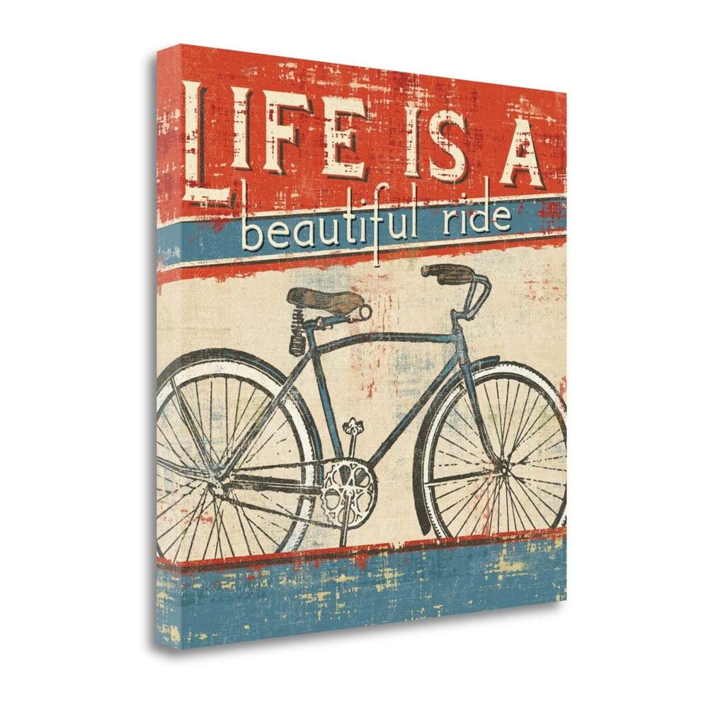 Beautiful Ride by Pela Studio - Premium Fine Art Giclee Print on Gallery Wrap Canvas - Ready to Hang Wall Art - Perfect for Living Room, Bedroom & Office Decor