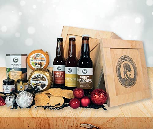 Henri Willig Premium Christmas Beer Gift Box - Dutch Craft Beer Holiday Present for Men & Women | Perfect for Office Parties, Secret Santa & Holiday Gifting
