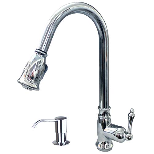 Chrome Finish with Soap Dispenser