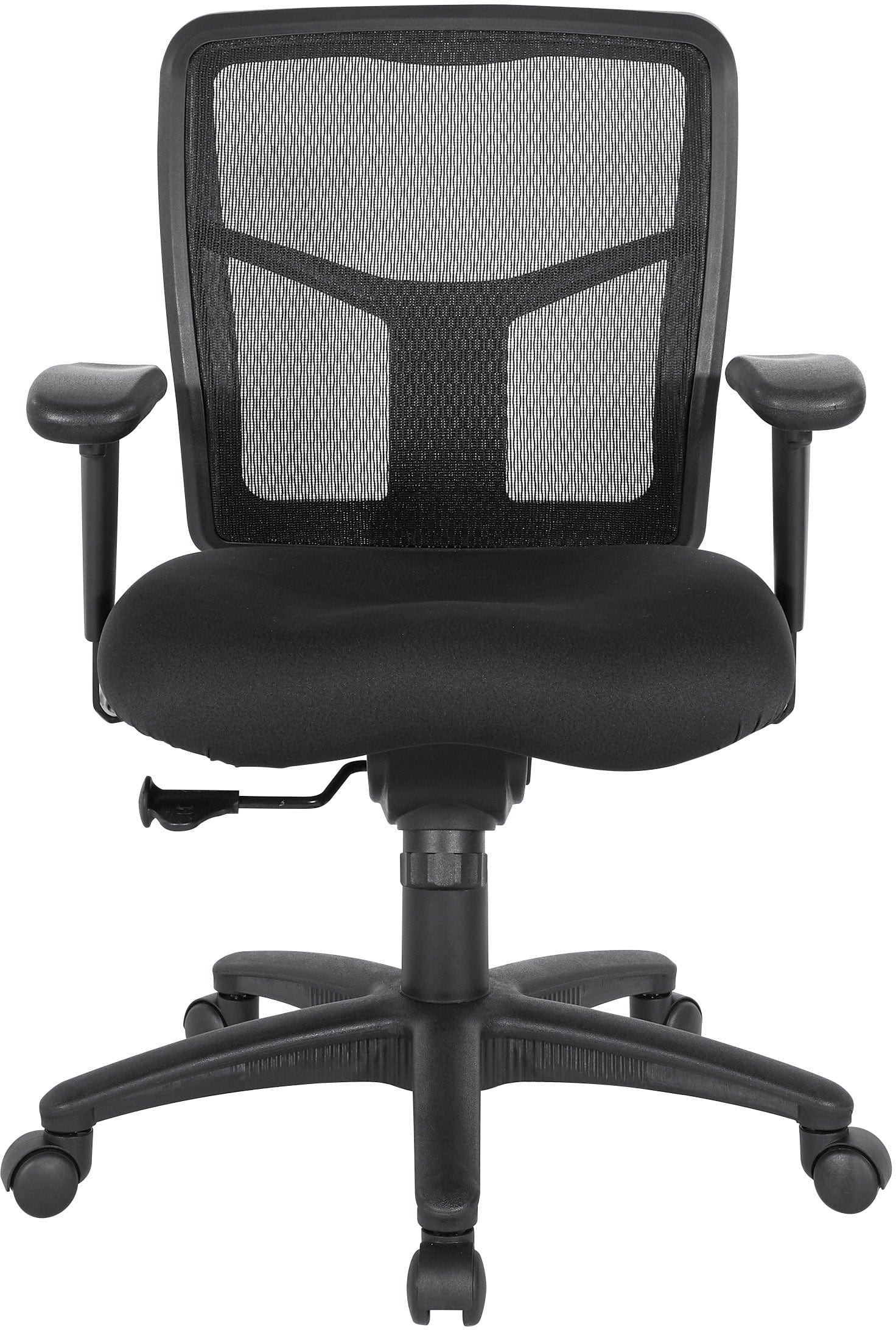 Office Star ProGrid® Mesh Back Manager's Chair with Lumbar Support - Ergonomic Office Chair for Back Pain Relief, Adjustable Height & Tilt, Swivel Rolling Desk Chair for Home & Office Workspace [92553]