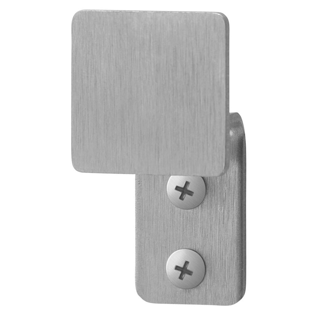 Bradley 917 00 Bradex Single Surface Mounted Clothes Hook - Satin Finish for Bathroom, Closet & Laundry Room Organization