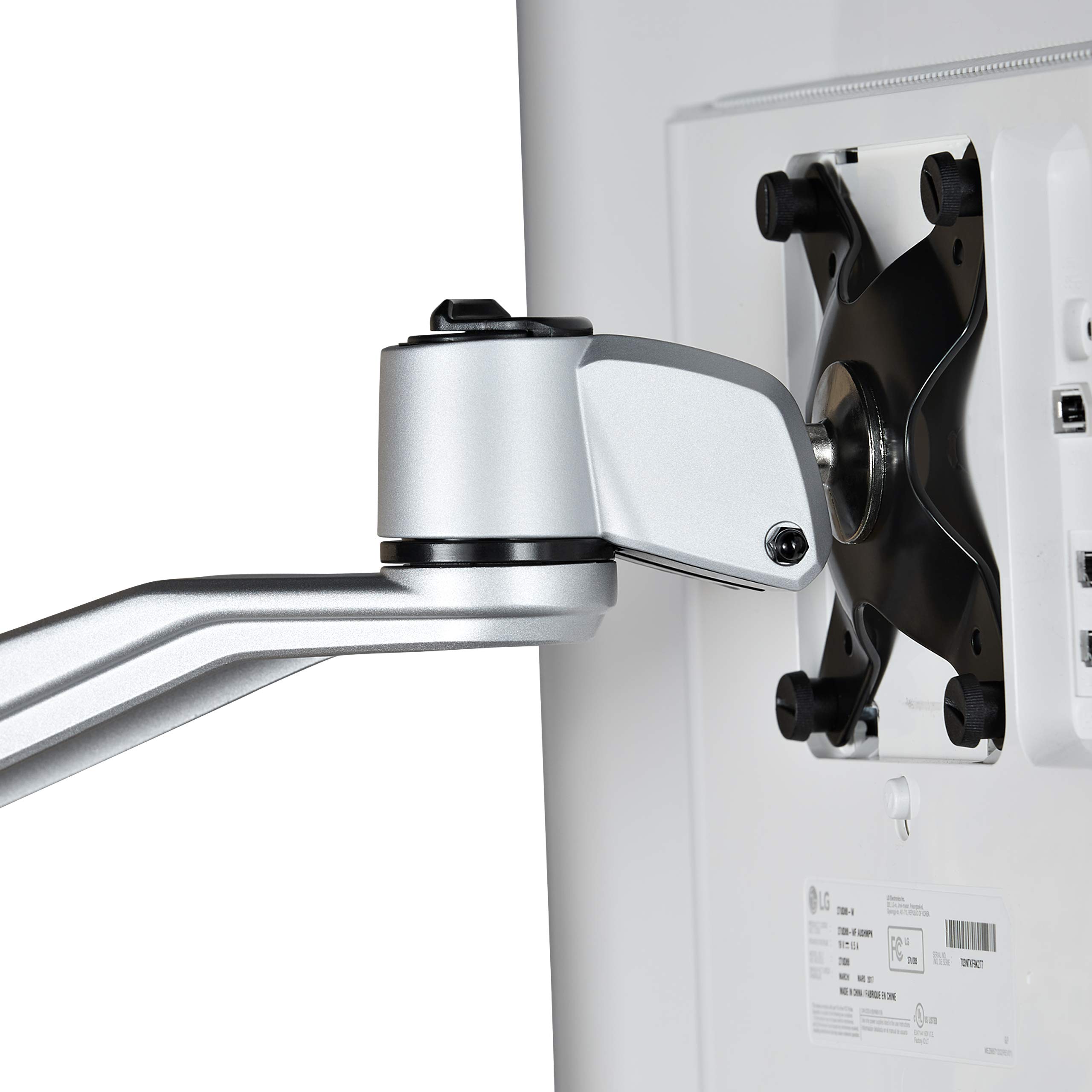 StarTech.com Premium Dual Monitor Arm Desk Mount - Adjustable Height, Tilt, Swivel & Rotate - VESA 75x75/100x100mm - Fits 13