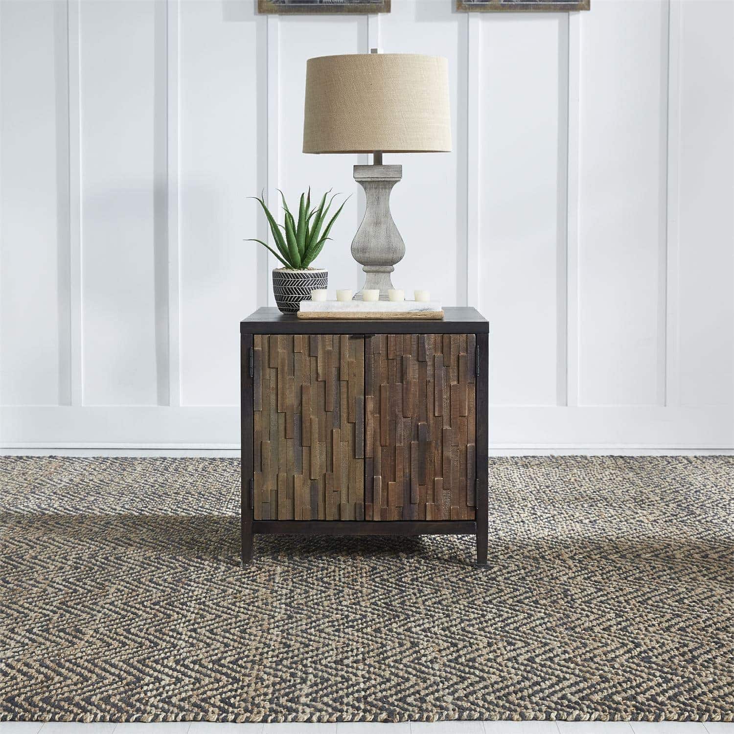 Drop Leaf End Table - Space Saving Side Table for Small Spaces - Perfect for Living Room, Bedroom, or Dorm Decor
