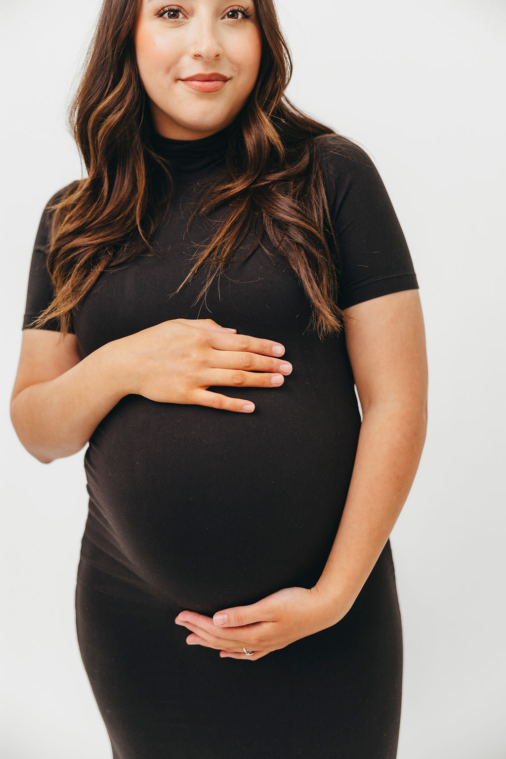 Ellis Maxi Dress in Black - Bump Friendly Maternity Dress for Women | Comfortable & Stylish Pregnancy Wear for Casual Outings, Baby Showers & Special Occasions