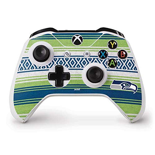 Official NFL Seattle Seahawks Trailblazer Gaming Skin Decal for Xbox One S Controller - Durable Custom Design for Enhanced Grip & Protection - Perfect for Gamers & Seahawks Fans