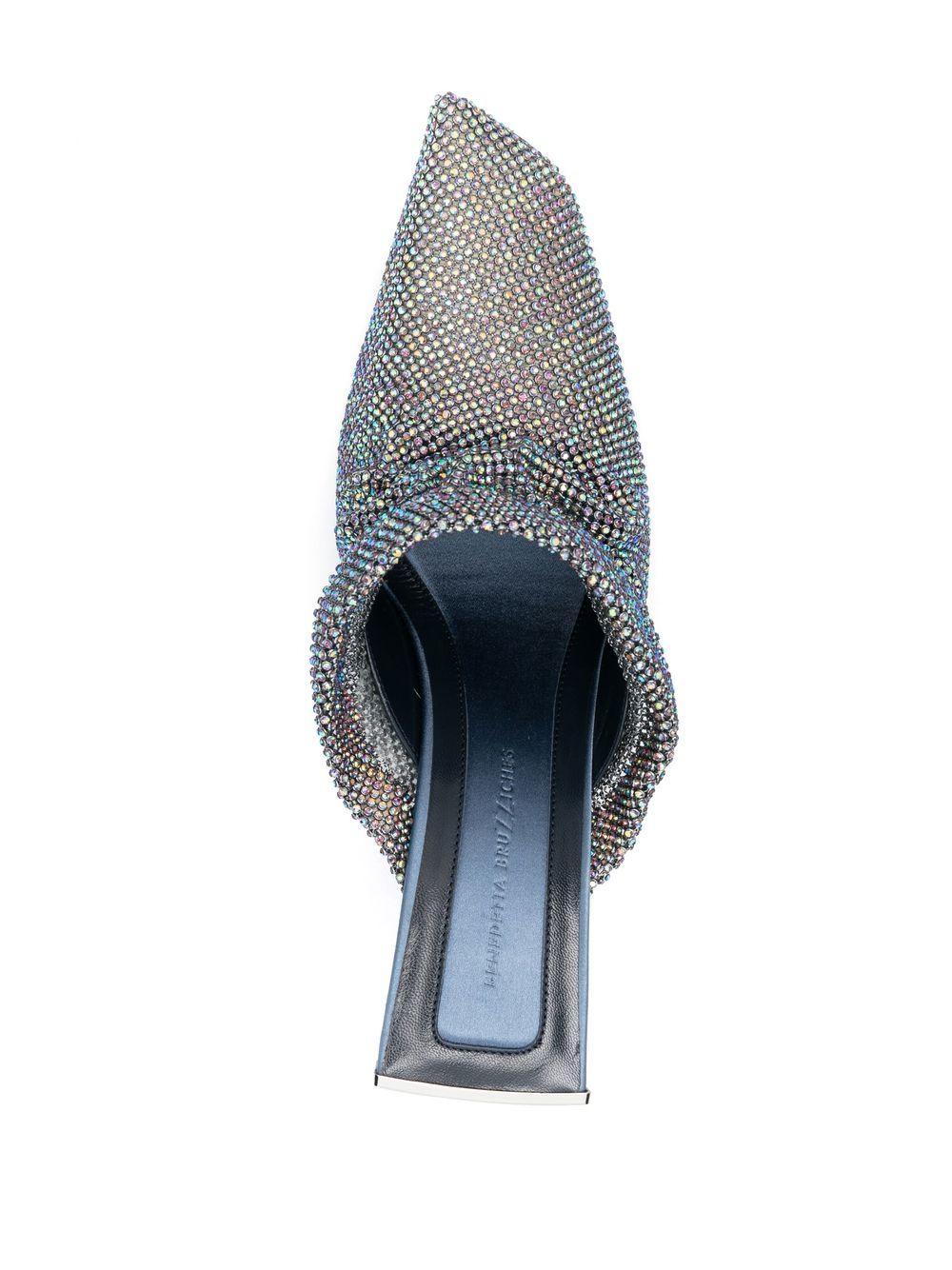Benedetta Bruzziches Women's Clear Blue Heels - Elegant High Heel Shoes for Parties, Weddings & Evening Events