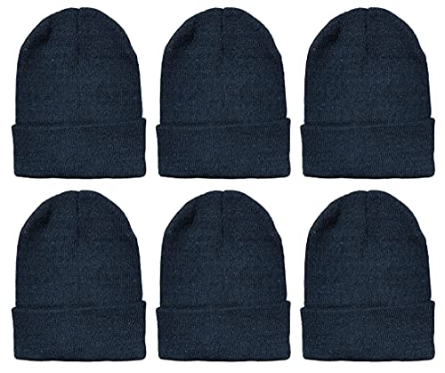 6 Pack Adults Black