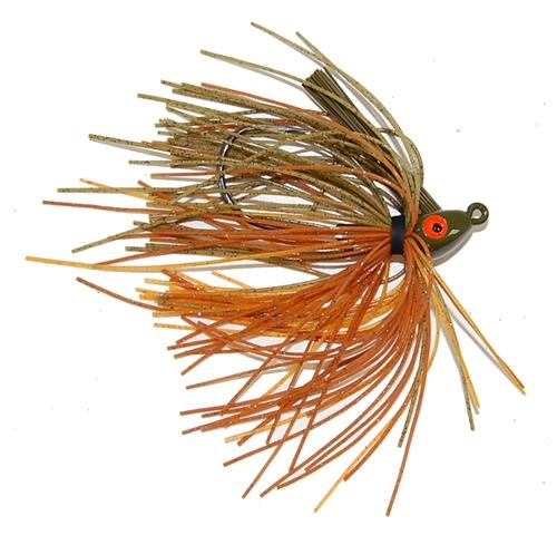 Gambler 1/2 oz Heavy Cover Southern Swim Jig - Premium Bass Fishing Lure for Weedy Lakes & Heavy Cover Areas
