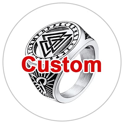 02.valknut-stainless steel custom