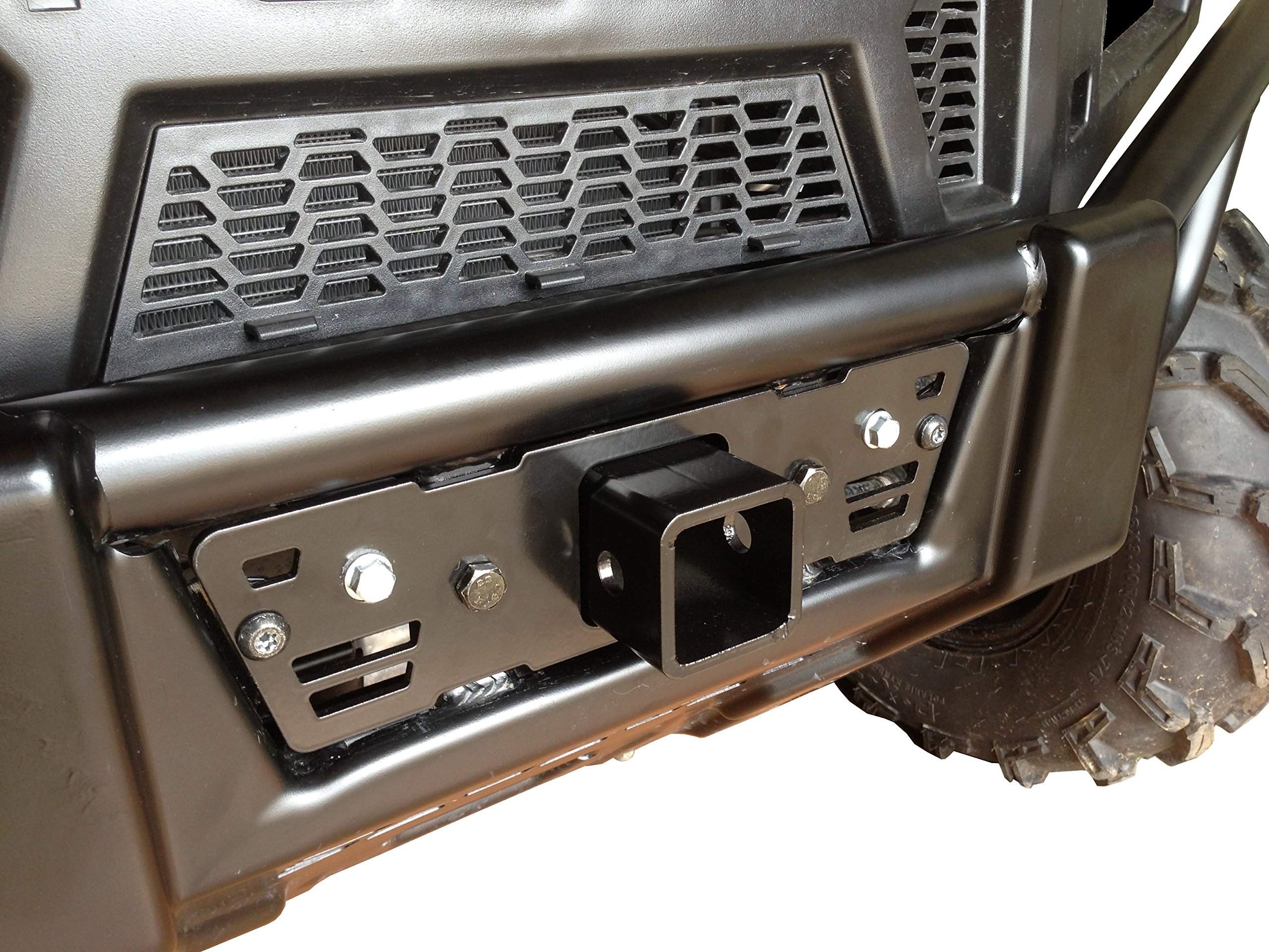 KFI Products 101080 Black Receiver Hitch - Heavy Duty Trailer Hitch for Trucks & SUVs - Perfect for Towing, Hauling & Off-Road Adventures
