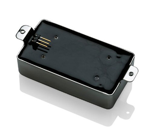 66 Active Electric Guitar Neck Pickup - Brushed Gold Finish for Rock, Metal & Blues Performance