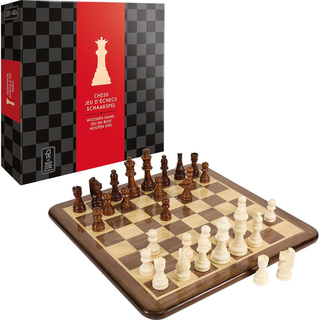 Premium Luxury Wooden Chess Set - Handcrafted Classic Board Game for Adults & Kids - Perfect for Home, Office, Gifts & Game Nights