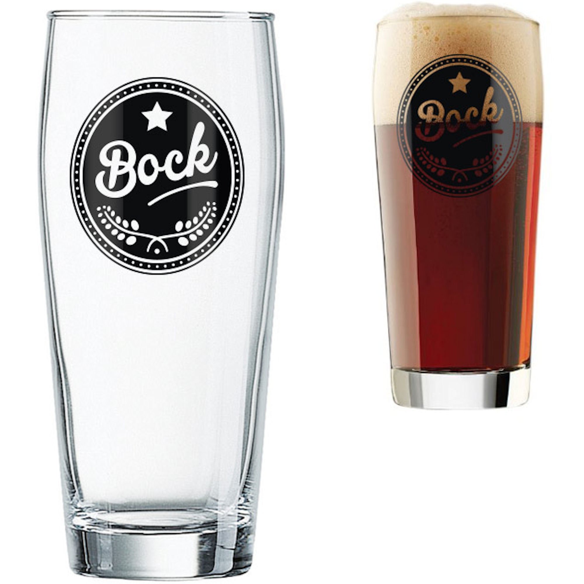 Premium Beer Glass Set - 6-Piece Hédoniste Craft Beer Glasses for IPA, Lager & Stout - Ideal for Home Bars, Parties & Gifts for Beer Lovers