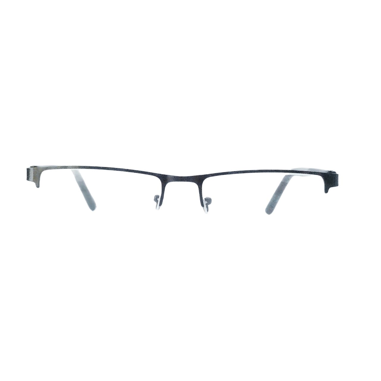 Premium Luxury Rectangle Black Half Frame Supra Glasses - Stylish & Lightweight for Reading, Driving & Fashion Accessories