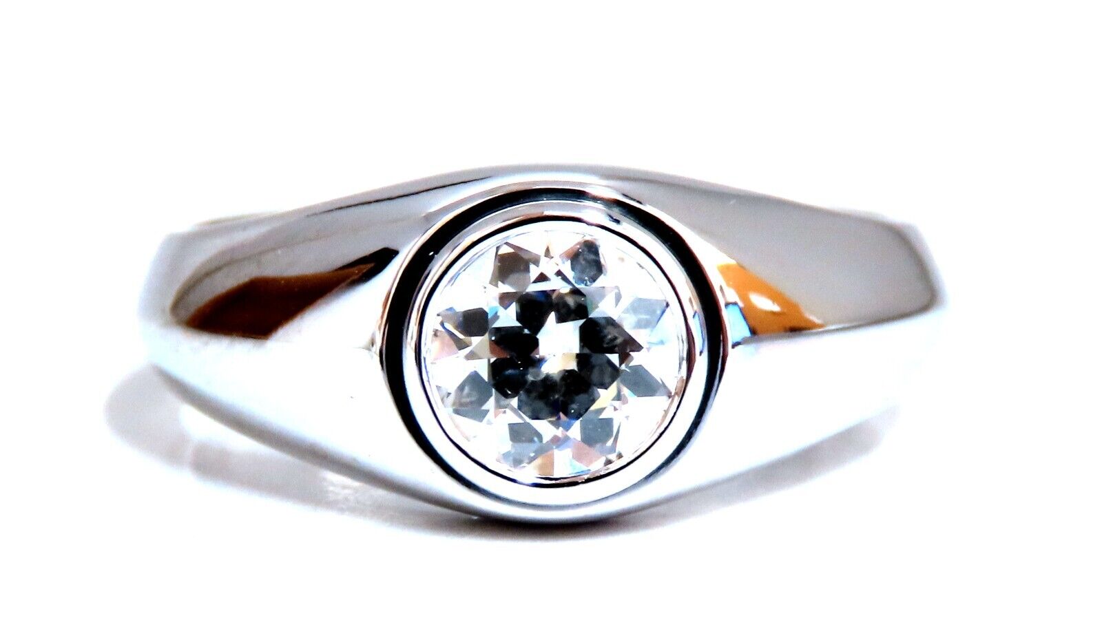 GIA Certified 1.04 Carat Natural Diamond Solitaire Ring for Men in 14K Gold - Perfect for Engagement, Wedding & Anniversary Gifts