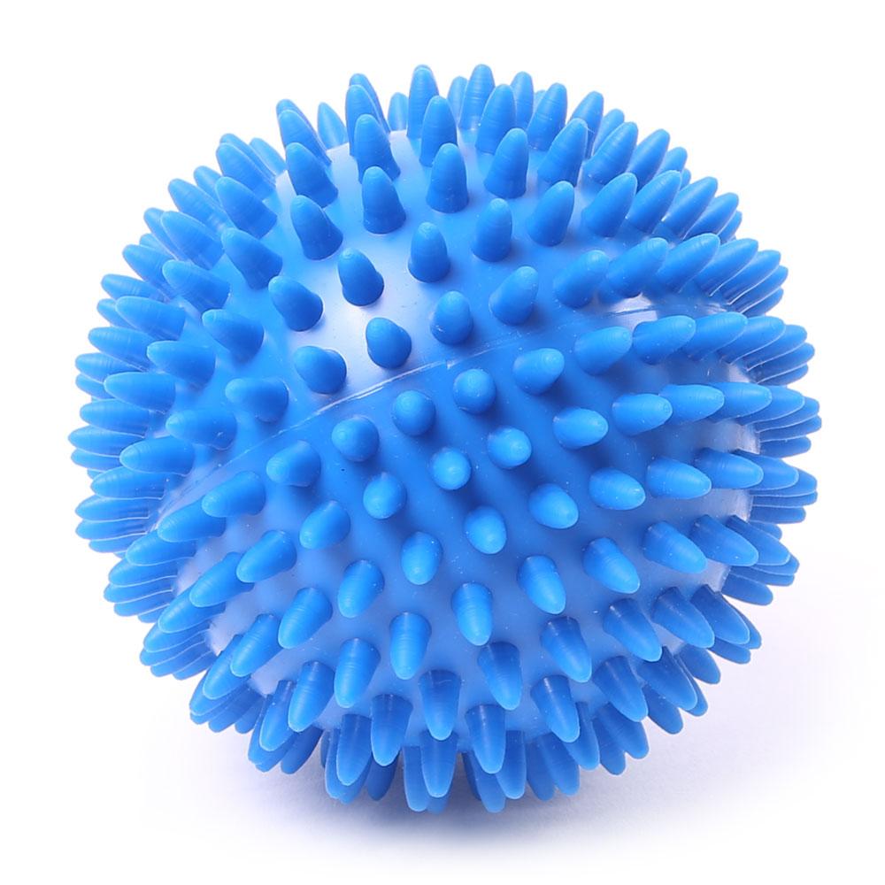 66Fit 10cm Spiky Massage Ball - Soft & Durable for Deep Tissue Relief - Perfect for Back, Neck, Foot Pain & Myofascial Release - 1 Piece