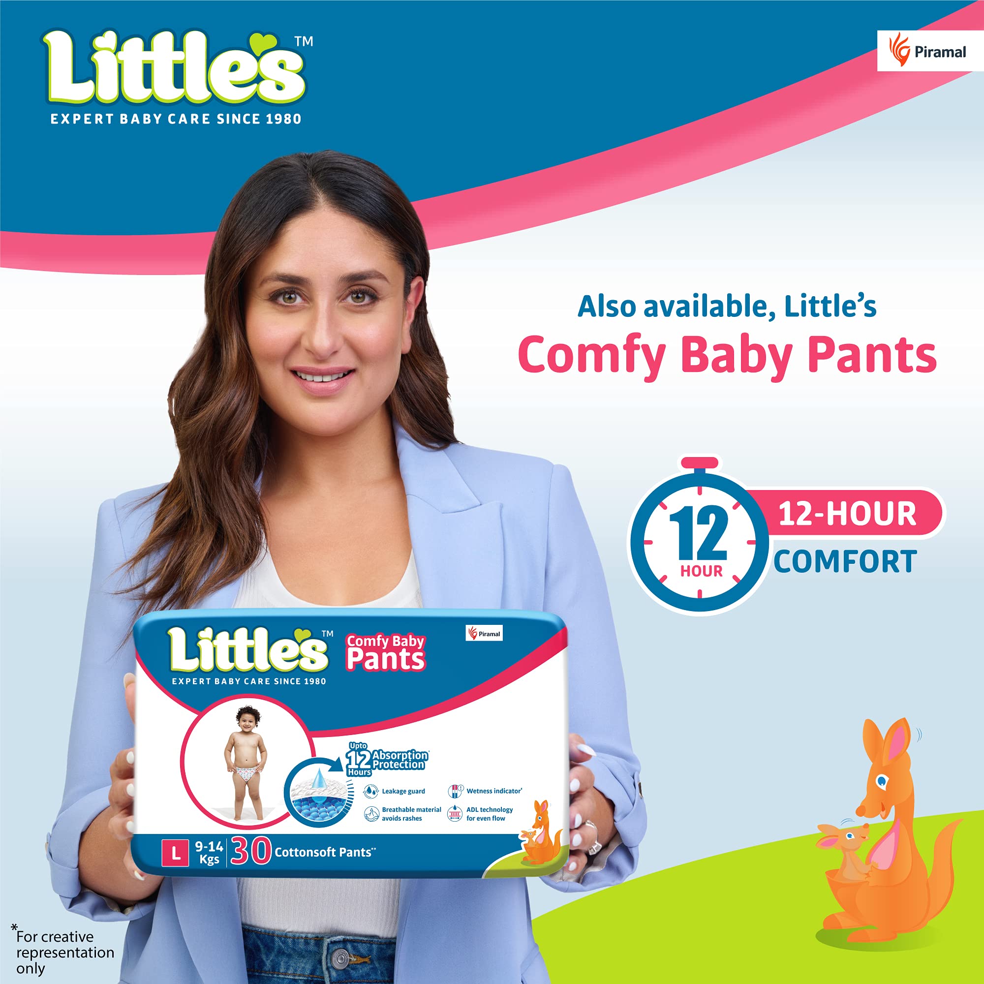 Little's Soft Cleansing Baby Wipes | 240 Count (3 Packs of 80) | Extra Thick & Moist Hypoallergenic Wipes for Sensitive Skin | Enriched with Aloe Vera, Vitamin E & Jojoba Oil to Prevent Diaper Rash | Perfect for Diaper Changes, On-the-Go Cleansing & Baby Care Essentials