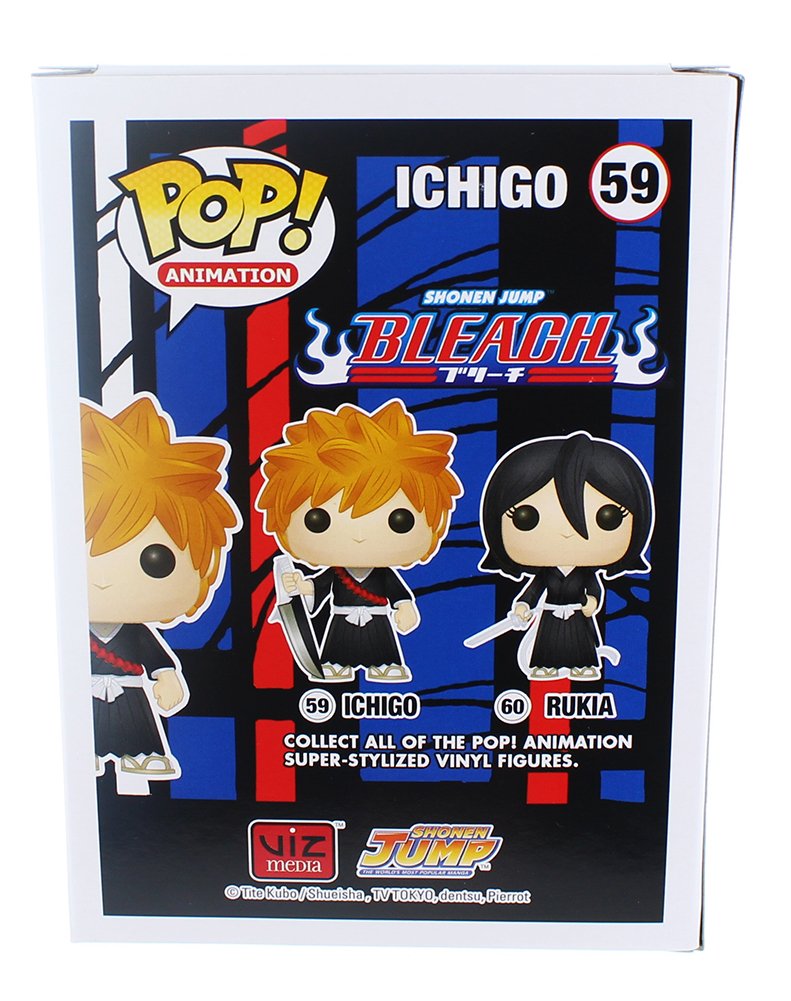 Bleach Ichigo Kurosaki #59 Pop Vinyl Figure - Anime Collectible for Fans, Home Display & Gift for Bleach Lovers