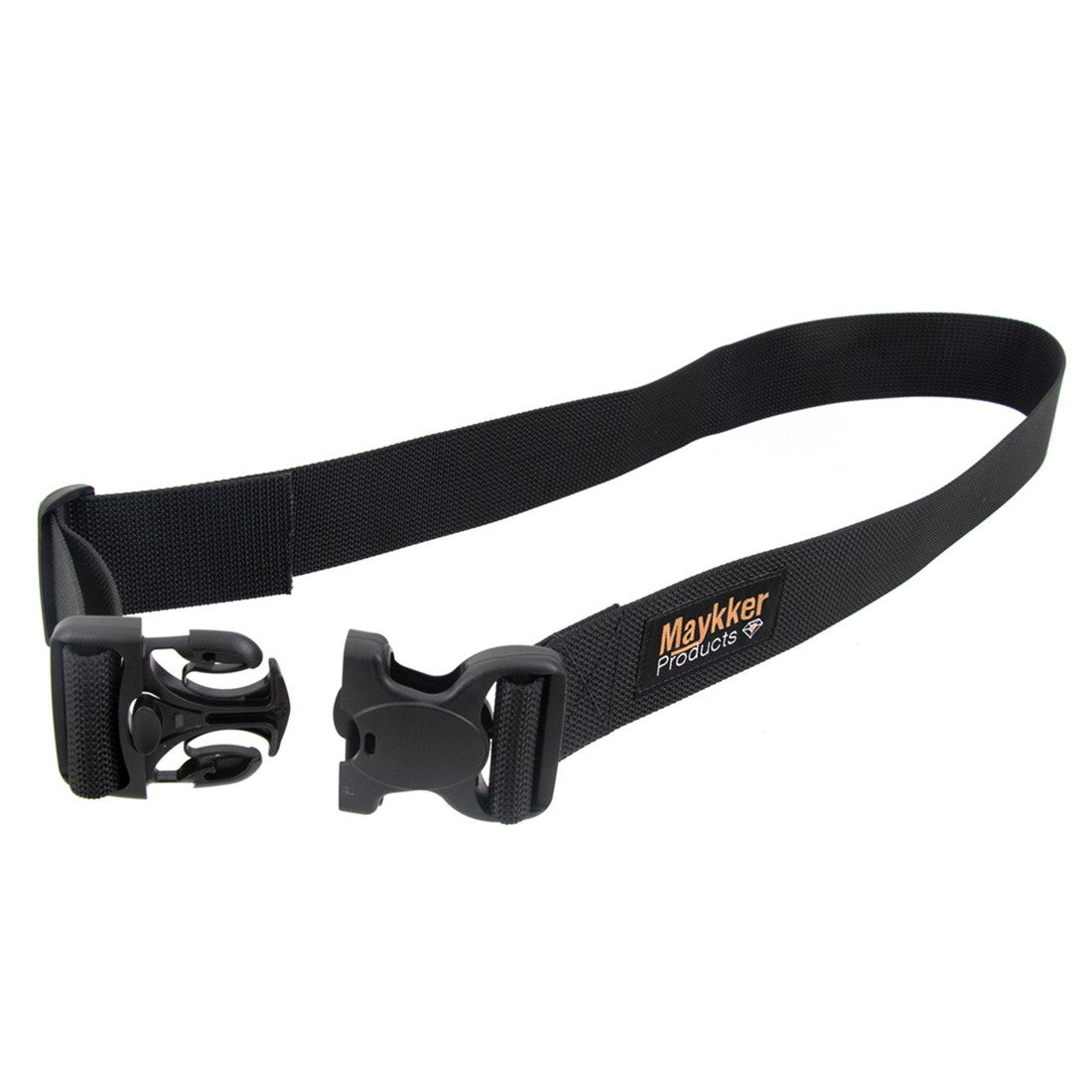 Maykker Trident Belt - Heavy Duty Tactical Belt for Men, Adjustable Military Style Webbing Belt - Perfect for Outdoor, Hiking, Work & Everyday Use
