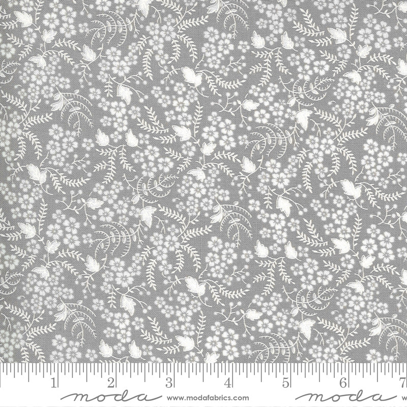 Foggy Flowers For Freya M23336 12 Grey Women's Fashion Scarf - Perfect for Casual Outfits, Office Wear & Special Occasions