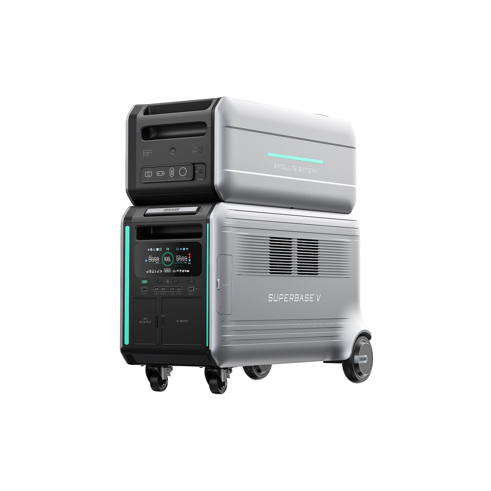 Zendure SuperBase V4600 + Satellite Battery B4600 Bundle | 9.2kWh Portable Power Station | Perfect for Home Backup, RV Camping & Outdoor Adventures