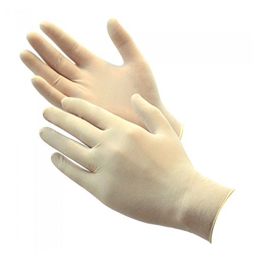 **Powder-Free Latex Gloves - Small Size (100 Gloves per Box) - Ideal for Medical, Cleaning & Food Handling**