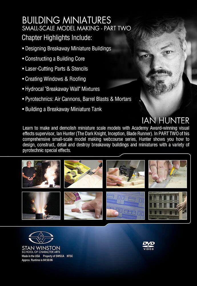Stan Winston Studio Building Miniatures Small Scale Model Making DVD - Professional Miniature Model Crafting Tutorial for Artists & Hobbyists - Perfect for DIY Projects, Film Props & Collectible Displays