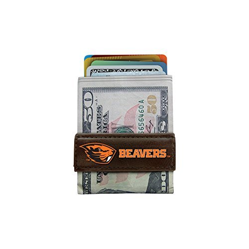NCAA Classic Football Money Clip Wallet - Officially Licensed College Team Logo - Perfect for Game Day, Tailgating & Gifts for Football Fans
