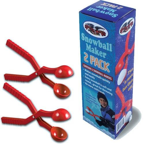 Flexible Flyer Snowball Maker - 2 Pack Kids Snow Toys for Outdoor Winter Fun - Perfect for Snowball Fights, Backyard Play & Family Activities