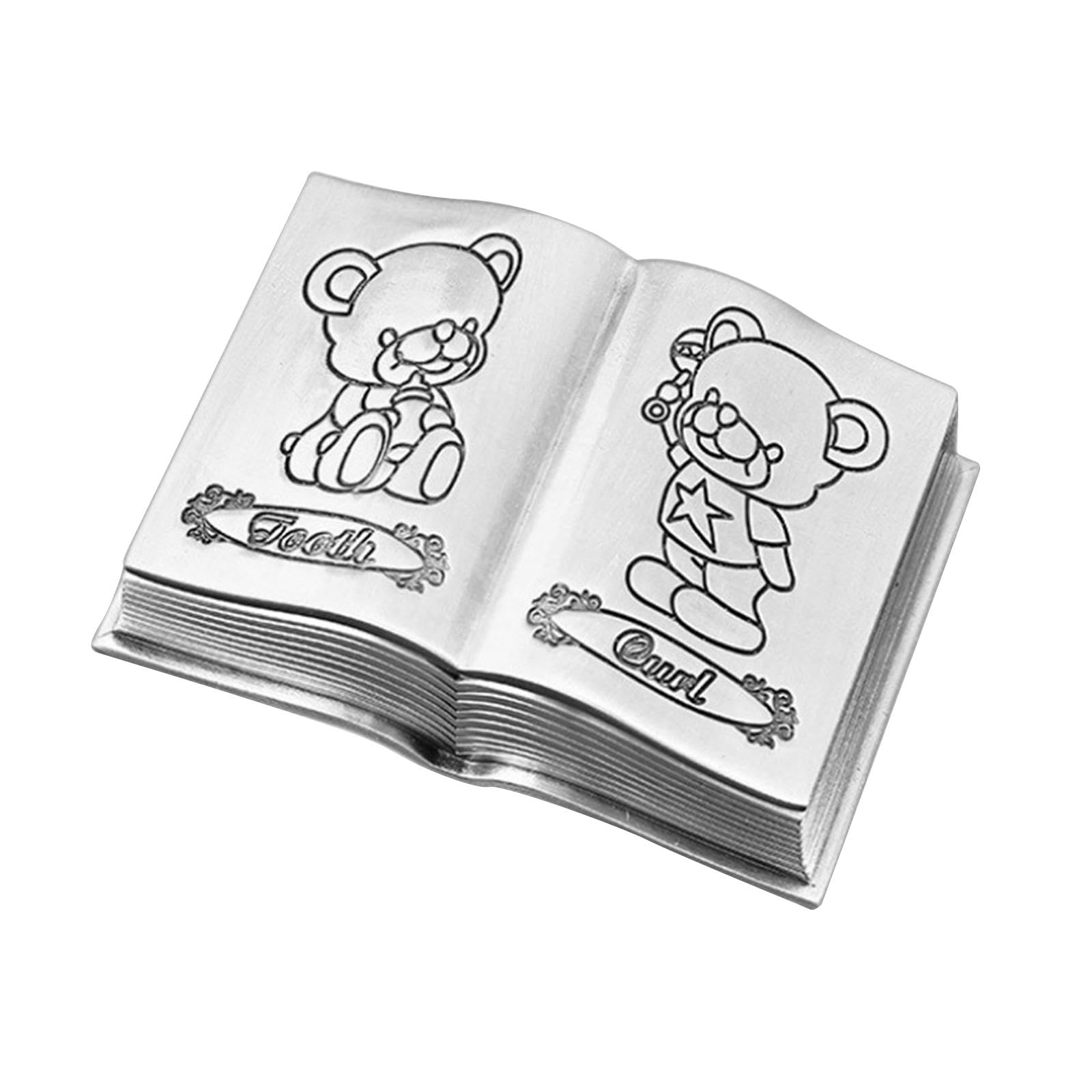 Baby Tooth Keepsake Box - Fairy Tooth Holder for First Lost Teeth & Hair Storage Organizer - Perfect for Newborns, Toddlers & Kids Memory Preservation