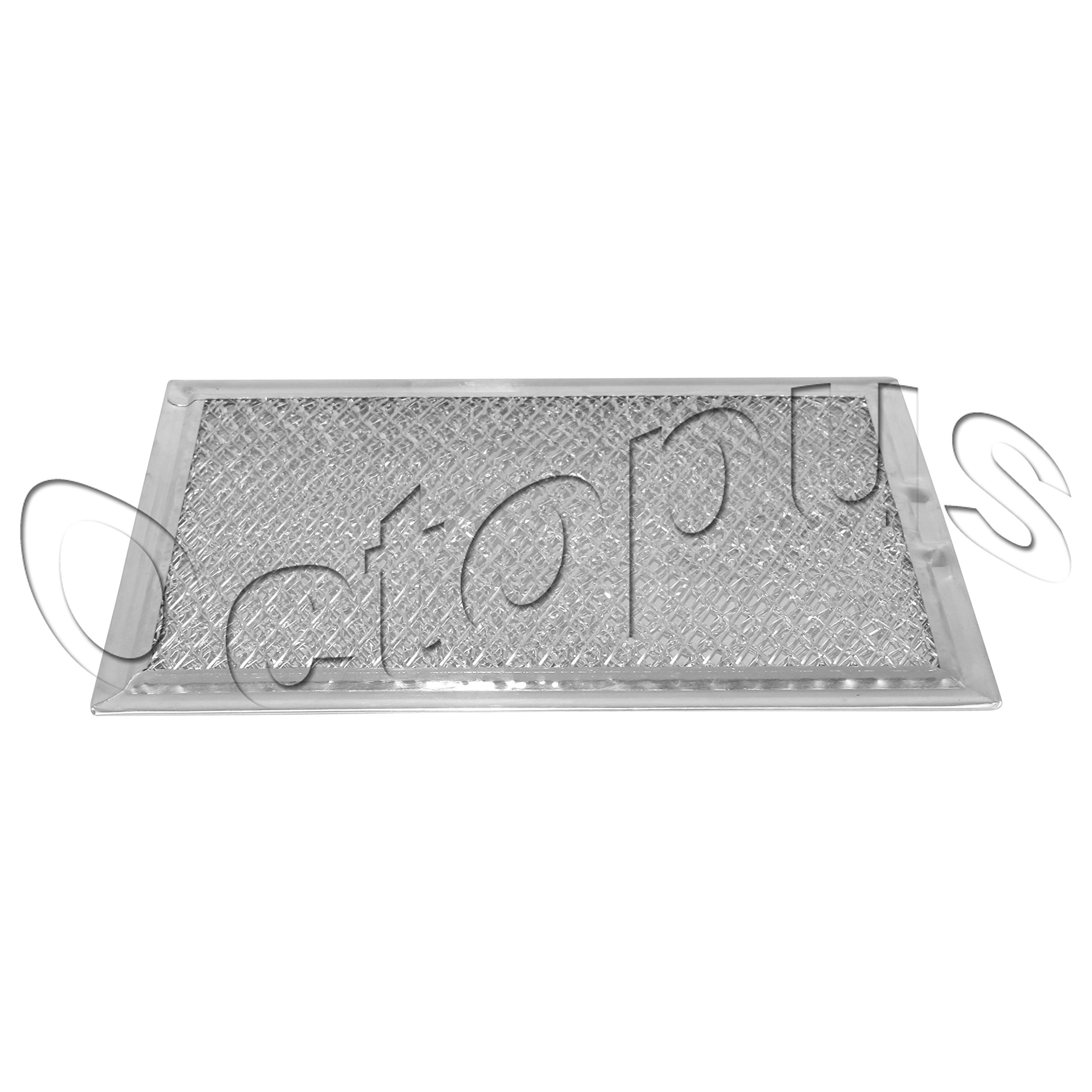 2-Pack Microwave Hood Grease Filters - Compatible with GE WB06X10654, AP3883320, PS1018833, G-5012 - Replacement Charcoal Filters for Range Hoods - Perfect for Kitchen Ventilation and Smoke Removal