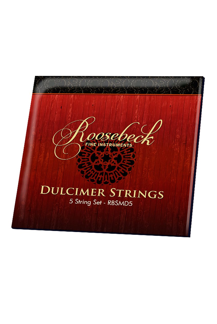 Roosebeck 5-String Mountain Dulcimer with Ball End Strings | Handcrafted Appalachian Folk Instrument for Beginners & Professionals | Perfect for Home Performances, Campfire Jams & Music Therapy Sessions
