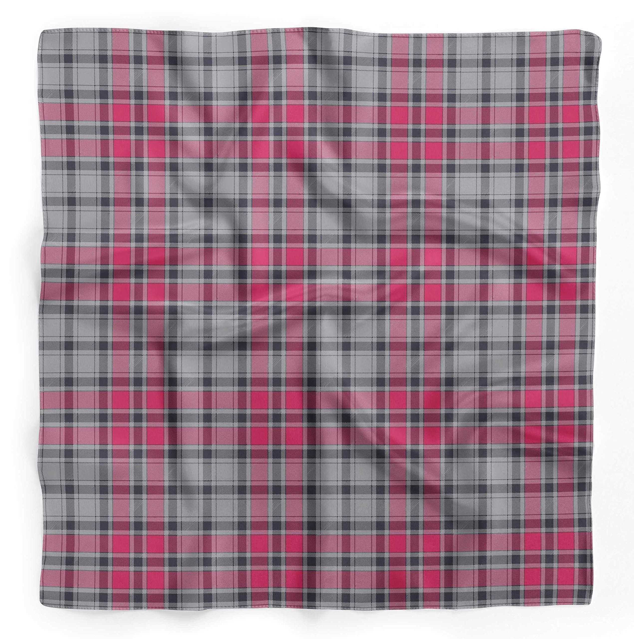 Bimba Printed Pure Silk Scarf for Women - Elegant Hair Wrap, Neck Scarf & Head Bandana - Perfect for Travel, Weddings & Fashion Accessories
