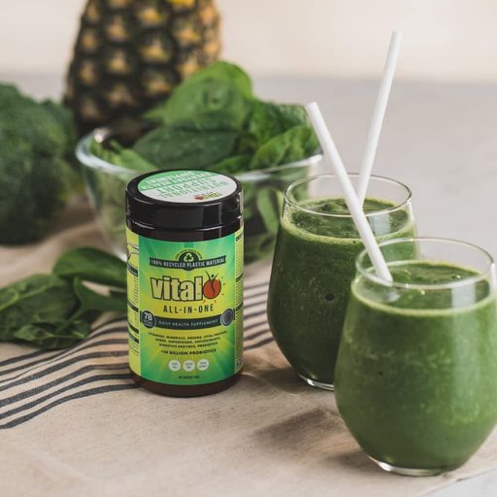 Vital Greens Superfood Powder - 10g | Organic Greens Supplement for Energy & Detox | Perfect for Smoothies, Juices & Daily Wellness Boost