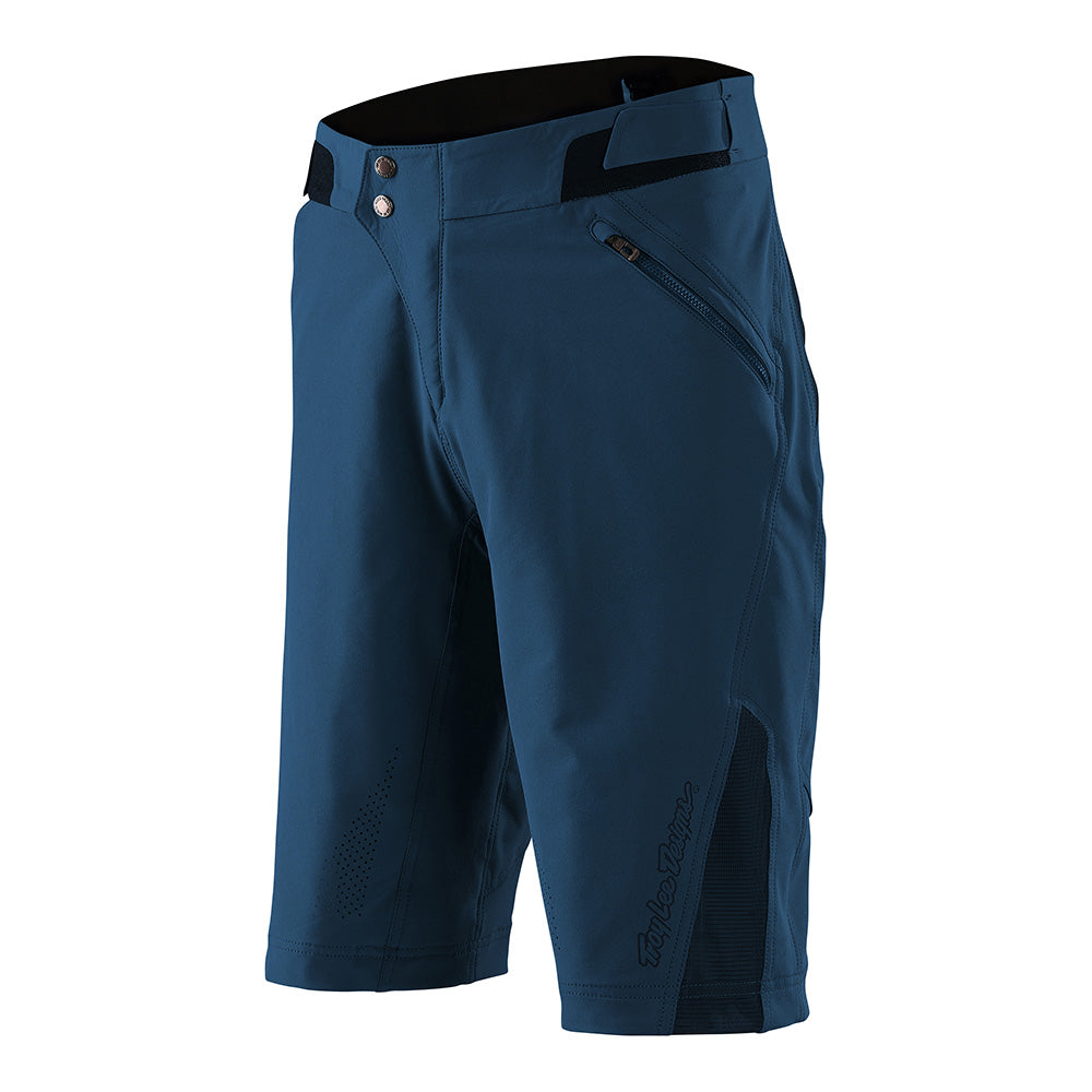 Ruckus Short Shell Jacket - Solid Dark Slate Blue Waterproof Windbreaker for Outdoor Hiking & Cycling