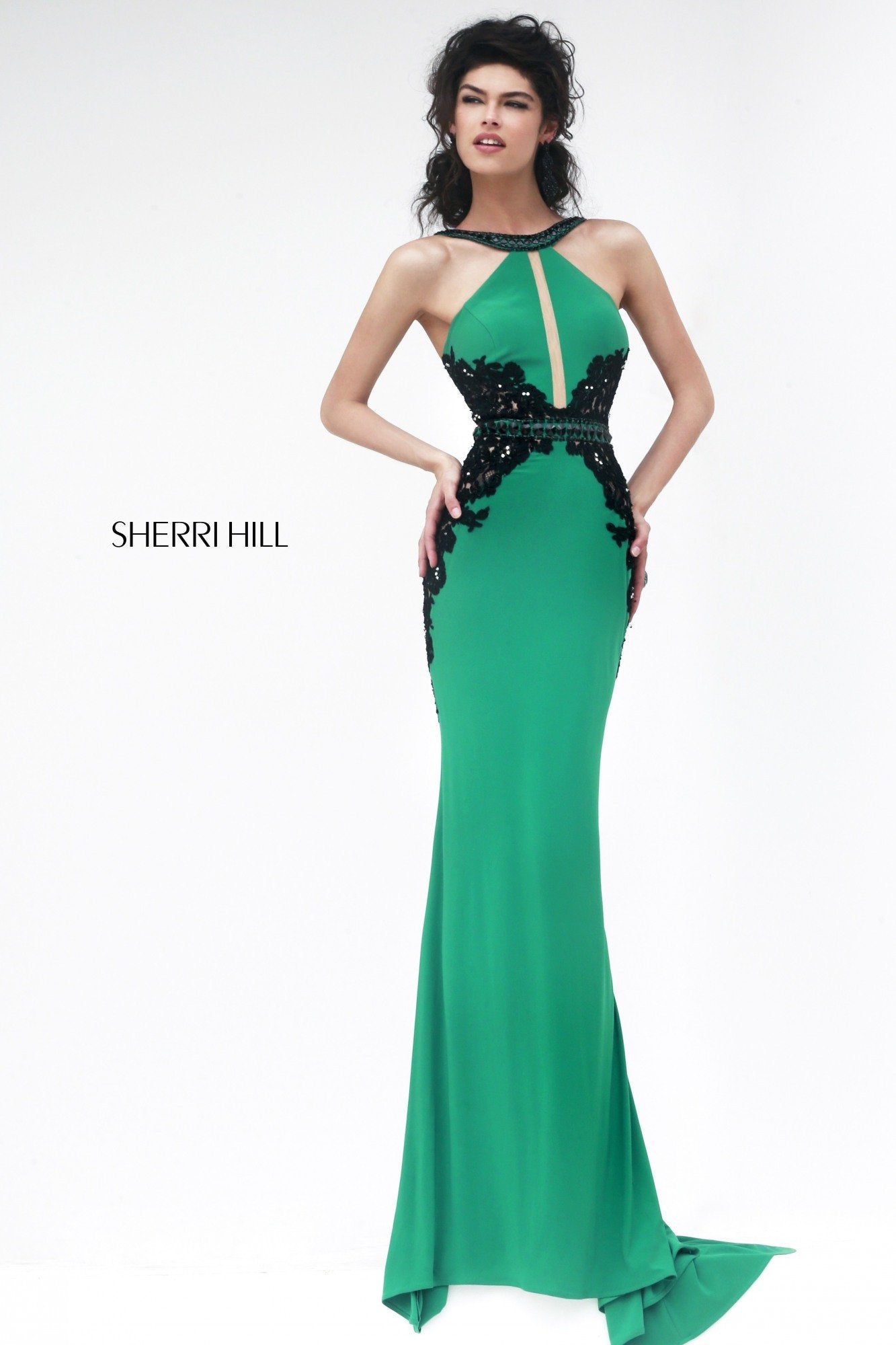emerald/black