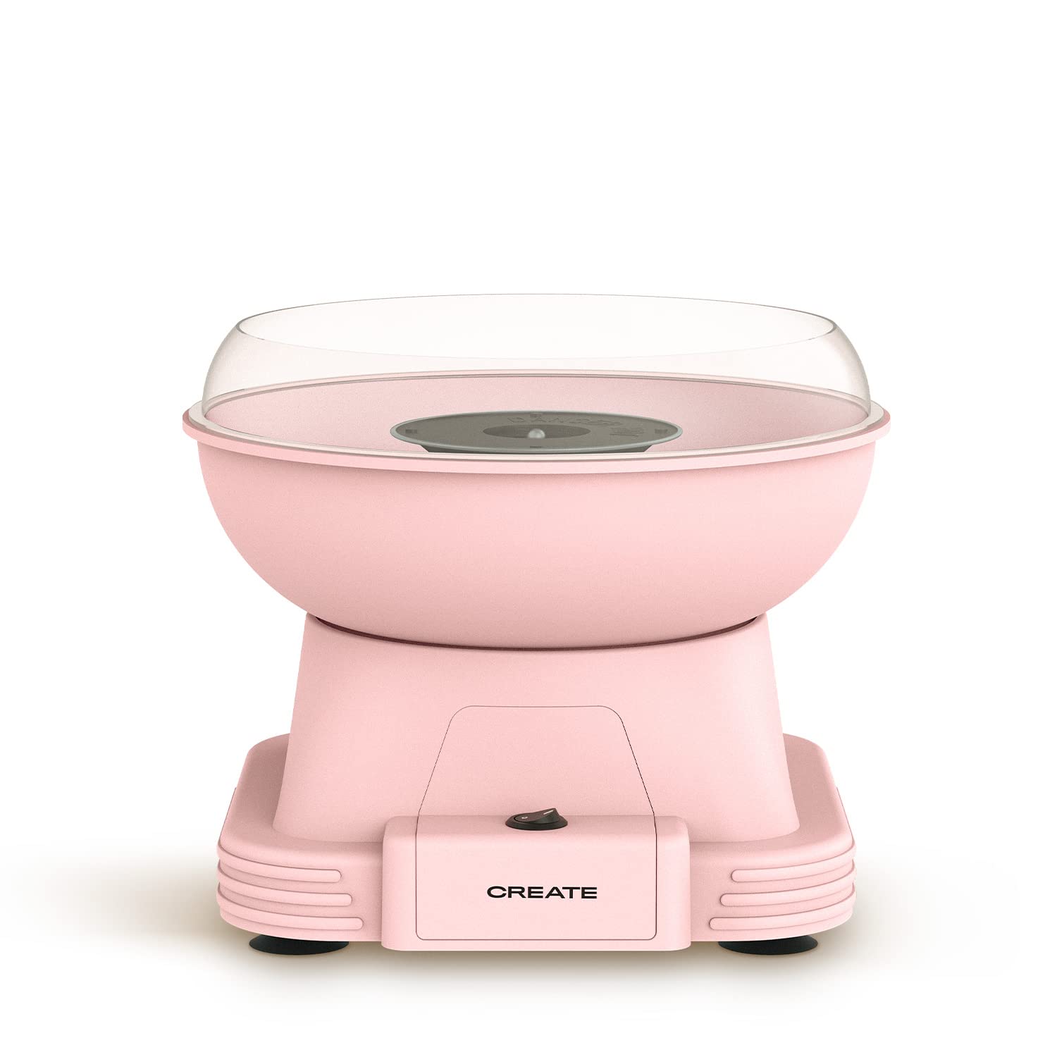 500W Cotton Candy Maker Machine - Pink Rose Commercial Candy Floss Maker for Parties, Events & Home Use