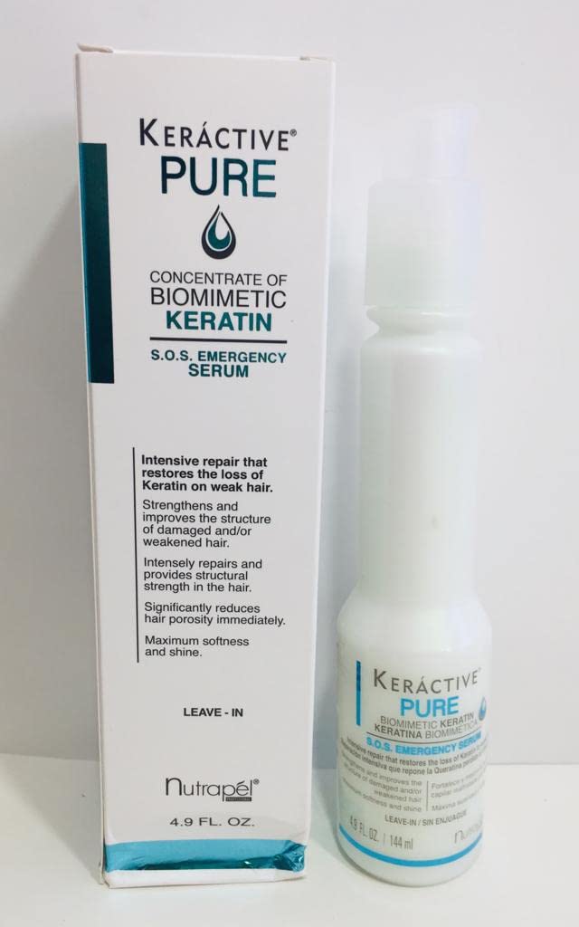 Pure Keratin Hair Treatment for Damaged Hair - Deep Conditioning Repair for Dry & Frizzy Hair - Salon Quality At-Home Hair Care for Smooth & Shiny Hair - Perfect for Daily Use & Special Occasions