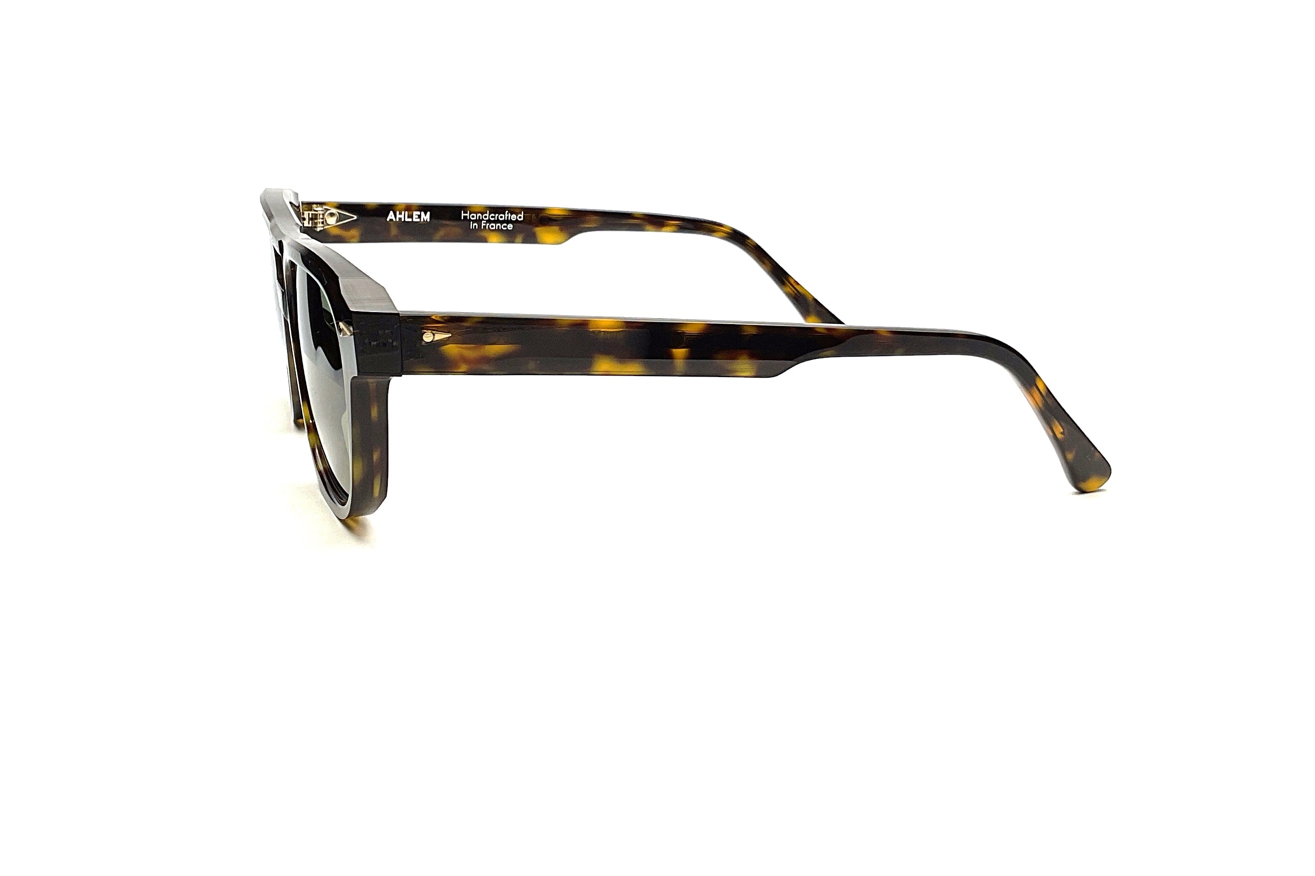 Ahlem Sunglasses for Women - Dark Turtle & Khaki Light Frame - Stylish UV Protection Shades for Outdoor Activities, Driving, and Beach Vacations
