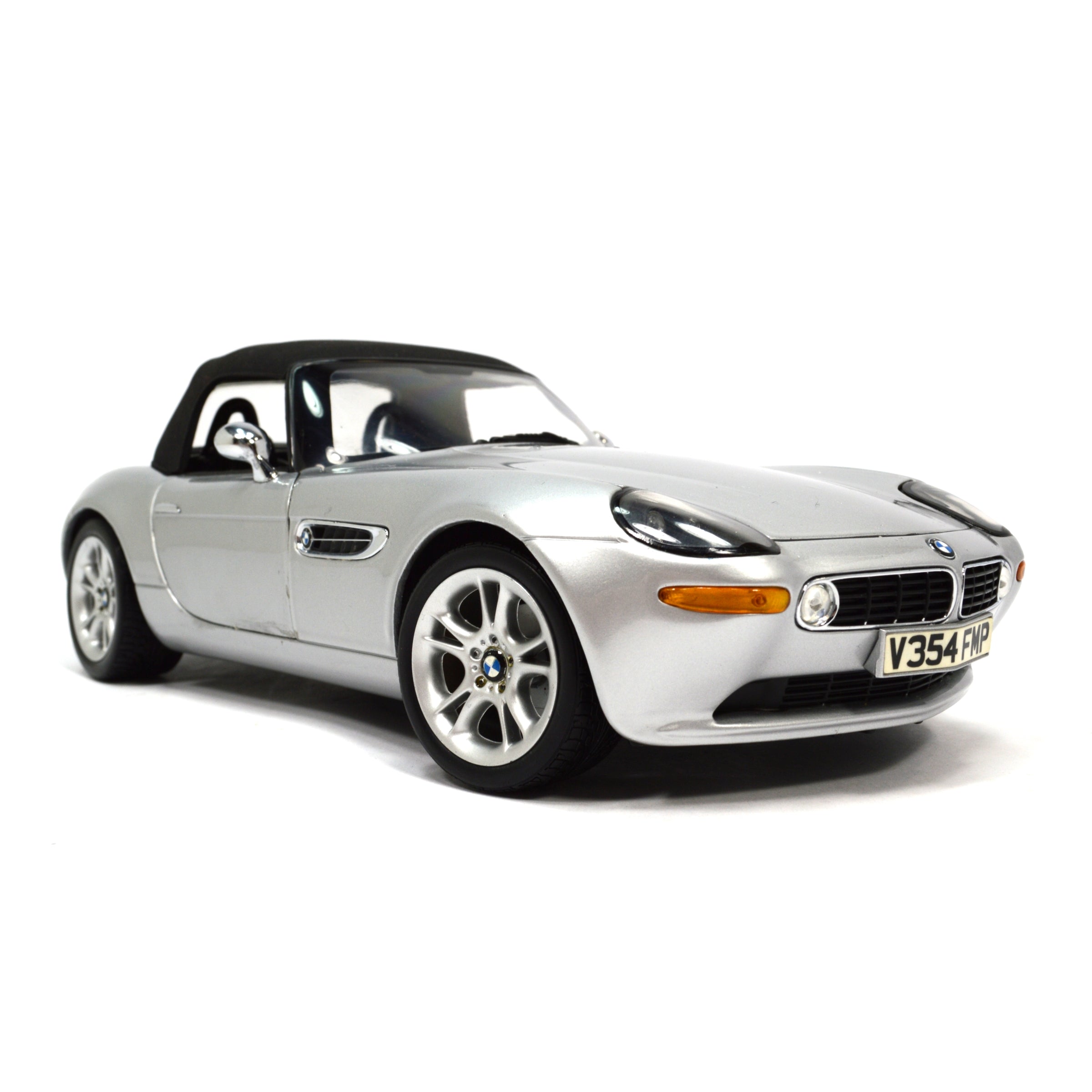 Exclusive 1:18 Scale James Bond BMW Z8 Diecast Model Car by Kyosho - Collectible Toy for Movie Fans & Car Enthusiasts - Perfect for Display, Gifts, and 007 Memorabilia Collections