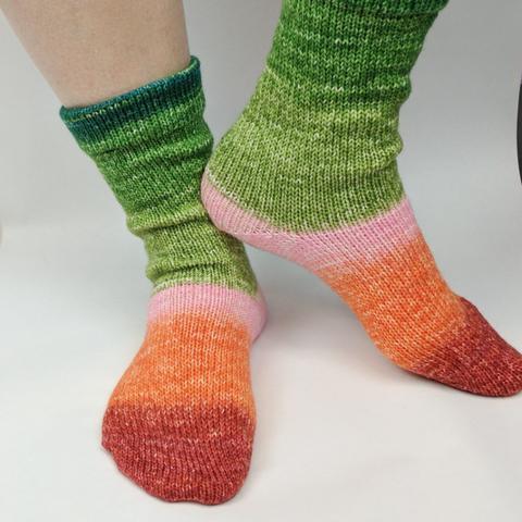 Women's Machine Knit Socks - US Size 6.5 | Ready to Wear & Ship | Cozy Comfort for Everyday Wear, Workouts & Home Relaxation