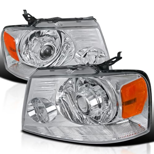 Chrome Housing Clear Lens